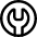 Wrench Circle icon - Free transparent PNG, SVG. No sign up needed.