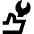Wrench Hand Icon from Sharp Remix Set