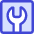 Wrench Square icon - Free transparent PNG, SVG. No sign up needed.