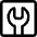 Wrench Square icon - Free transparent PNG, SVG. No sign up needed.