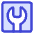 Wrench Square icon - Free transparent PNG, SVG. No sign up needed.