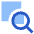 Zoom Document Icon from Sharp Flat Set
