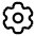 Settings Icon from Solar Linear Set
