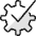 Cog Approved Icon from Ultimate Colors Set