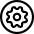 Cog Circle icon - Free transparent PNG, SVG. No sign up needed.