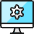 Cog Desktop Icon from Ultimate Colors Set