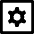 Settings Cog Square icon - Free transparent PNG, SVG. No sign up needed.