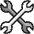 Wrench Double icon - Free transparent PNG, SVG. No sign up needed.
