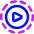 Live Photo Play Icon from Core Neon Set