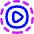 Live Photo Play Icon from Flex Neon Set