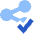 Share Link Approved Icon from Sharp Flat Set