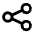 Share Link Solo Icon from Sharp Line Set
