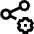 Share Setting Gear Icon from Sharp Line Set