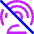 Shareplay Disabled Slash Icon from Core Neon Set