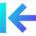 Line Arrow Move Left Large 1 Icon from Sharp Gradient Set