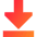 Triangle Arrow Move Down Large 1 Icon from Sharp Gradient Set