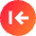 Line Arrow Left Circle 2 Icon from Sharp Gradient Set