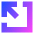 Line Arrow Minimize Window 3 Icon from Sharp Gradient Set