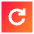 Line Arrow Rotate Right Square Icon from Sharp Gradient Set