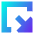 Triangle Arrow Minimize Window 2 Icon from Sharp Gradient Set