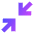 Line Arrow Shrink Diagonal 1 Icon from Sharp Gradient Set