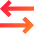 Line Arrow Transfer Horizontal 3 Icon from Sharp Gradient Set