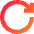 Line Arrow Rotate Right 2 Icon from Sharp Gradient Set