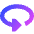 Triangle Arrow Rotate Horizontal Left Icon from Sharp Gradient Set