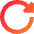 Triangle Arrow Rotate Right 2 Icon from Sharp Gradient Set