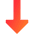 Triangle Arrow Down 1 Icon from Sharp Gradient Set