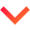 Tailless Line Arrow Down 1 Icon from Sharp Gradient Set