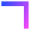 Tailless Line Arrow Top Right Icon from Sharp Gradient Set