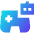 Ai Gaming Robot Icon from Sharp Gradient Set