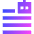Ai Generate Text Robot Icon from Sharp Gradient Set