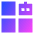 Ai Generate Variation Robot Icon from Sharp Gradient Set