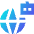 Ai Network Robot Icon from Sharp Gradient Set