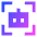 Ai Scanner Robot Icon from Sharp Gradient Set