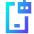 Mobile Ai Robot Icon from Sharp Gradient Set