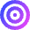 Target No Arrow Icon from Sharp Gradient Set