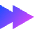 Button Fast Forward 1 Icon from Sharp Gradient Set