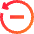 Button Go Backward Icon from Sharp Gradient Set