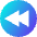 Button Rewind Circle 1 Icon from Sharp Gradient Set