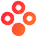 Buttons Down Icon from Sharp Gradient Set