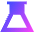 Flask Full Icon from Sharp Gradient Set