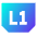 Left Button One Icon from Sharp Gradient Set