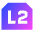Left Button Two Icon from Sharp Gradient Set