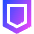 Shield Defense Icon from Sharp Gradient Set