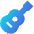 Guitar Icon from Sharp Gradient Set