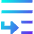 Move To Bottom Icon from Sharp Gradient Set