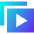 Play List 9 Icon from Sharp Gradient Set